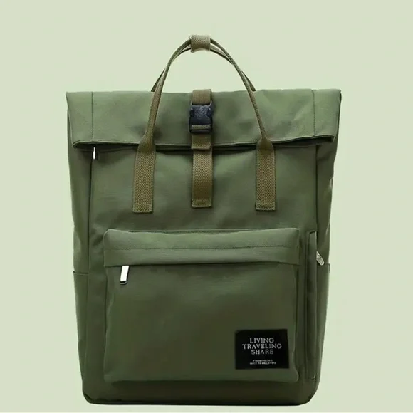 Premium Canvas Laptop Backpack - Durable, Comfortable, Everyday Use - Picture 2 of 6